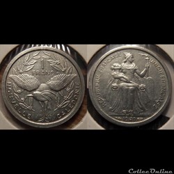 Nouvelle Calédonie Union Française 1 Franc 1949