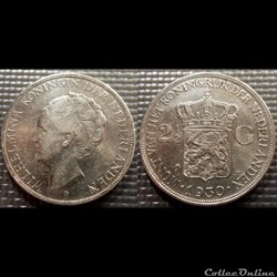 Pays Bas 2-1/2 Gulden 1930