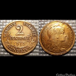 Ba 2 centimes Dupuis 1913