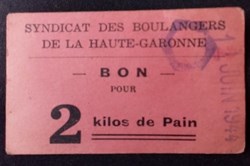 Syndicat des Boulangers de la Haute Garonne - Bon pour 2 kilos de Pain
