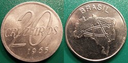 20 Cruzeiros 1965