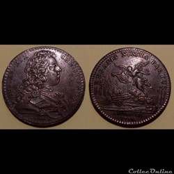 m- Jeton Roy Louis XV