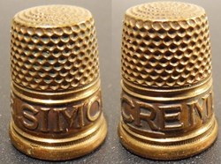 Dé à coudre Crème Simon