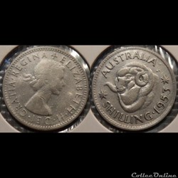 Australie 1 Shilling 1953