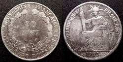 Indochine 20 cent. 1923A