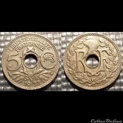Cc 5 centimes EM Lindauer 1932 17mm 2g