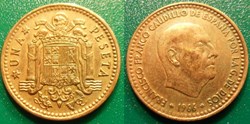 1 Peseta 1966