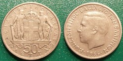 50 Lepta 1966