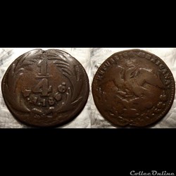 Mexique 1/4 Réal 1836