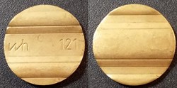 b- Jeton - jeton de laverie wh 121