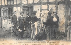 Carte Postale (40) "Leu Tüouaille dou Porc" dans les Landes