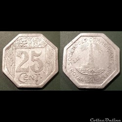 p- MN Royan 25 C. 1922 Al Elie:10.3