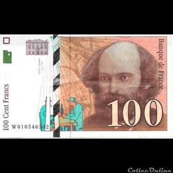 100 Francs Césanne