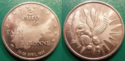 d- Jeton Tarn et Garonne 2 Euro 1998