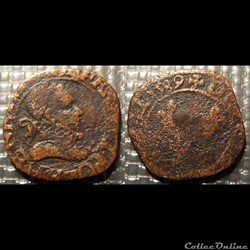 E3 Henri III Double Tournois 1589 Amiens
