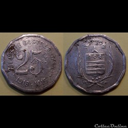 p- MN Castres 25 C. 1916-1919 Al Elie:10.3