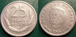 25 Francs 1961