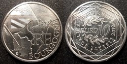 10 Euros des Régions 2010 1er type BOURGOGNE