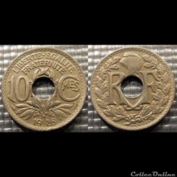 Dc 10 centimes EM Lindauer 1926 21mm 4g