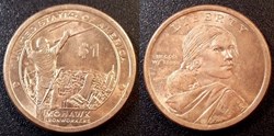 1 dollar 2015 Les Travailleurs du fer MOHAWK