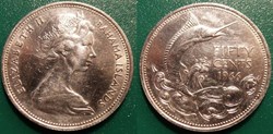 Bahamas 50 cents 1966