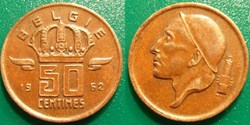 50 Centimes 1952 Belgie
