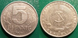 5 Pfennig 1968