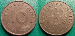 10 Reichsfennig 1944
