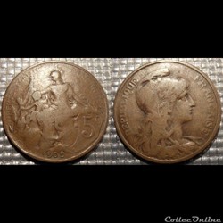 Ca 5 centimes Dupuis 1909
