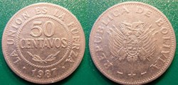 50 Centavos 1987