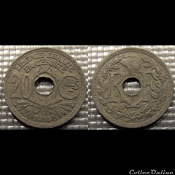 Ed 20 centimes EM Lindauer 1946 24mm 3g