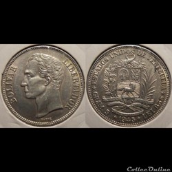 Vénézuéla 1 Bolivar 1945