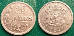 25 Centimes 1965