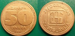 50 Dinars 1992