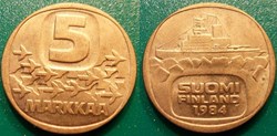 5 Markkaa 1984