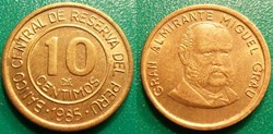 10 Centimos 1985