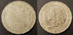 Guadeloupe et Dépendances 1 Franc 1903