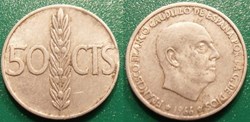 50 Centimos 1966