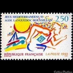 1993 Jeux Méditerranéens Agde Languedoc Roussillon