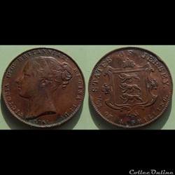 Jersey 1/52 Shilling 1841