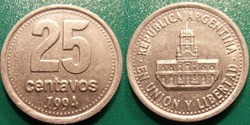 25 Centavos 1994