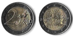 2 Euros 2019 30 ans Chute du mur de Berlin RF