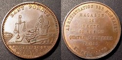 Médaille - Administration des Monnaies et Médailles - Magasin de Vente