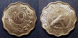 10 centimos 1953