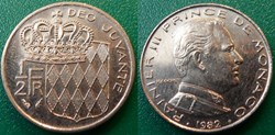 1/2 Franc 1982 Rainier III