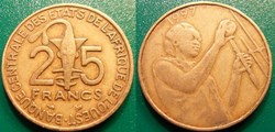 25 Francs 1997