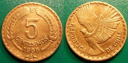 5 Centesimos 1966