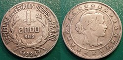 Brésil 2000 Reis 1924