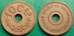 Luxembourg 10 centimes 1915