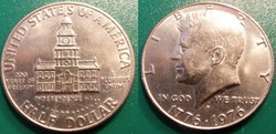 1/2 Dollar 1976 D